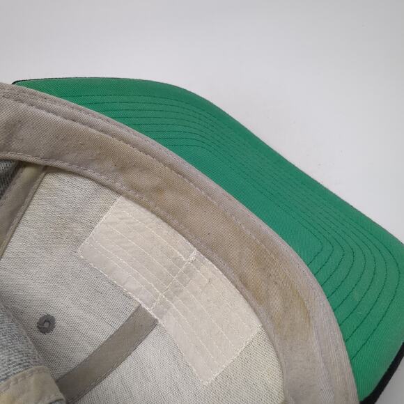 Obey Patch Snapback Hat Gray One Size Colorblock Adjustable Vent Holes - Picture 8 of 9